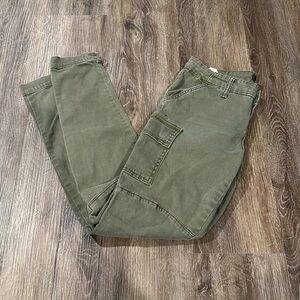 STS Blue Women’s Green Cargo Jeans - Size 7